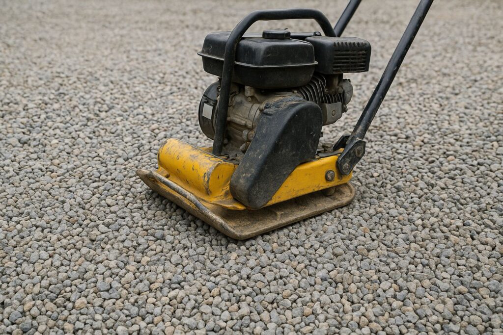 Zagęszczarka do kruszywa