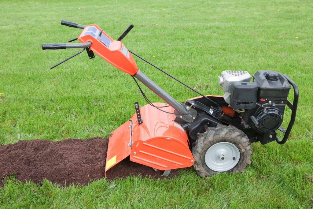 Glebogryzarka spalinowa