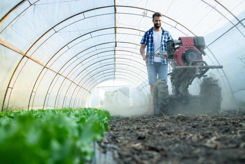 Glebogryzarka spalinowa