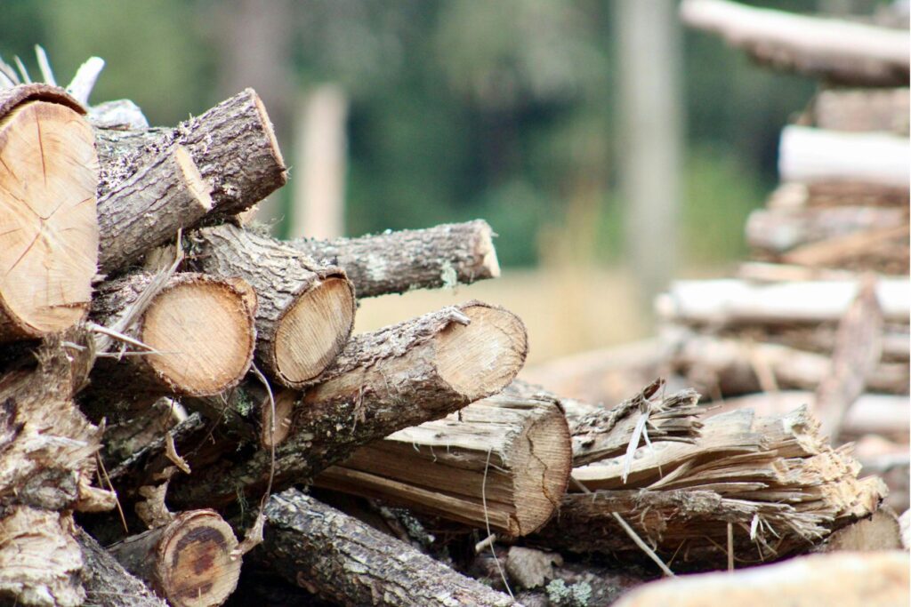 drewno opałowe