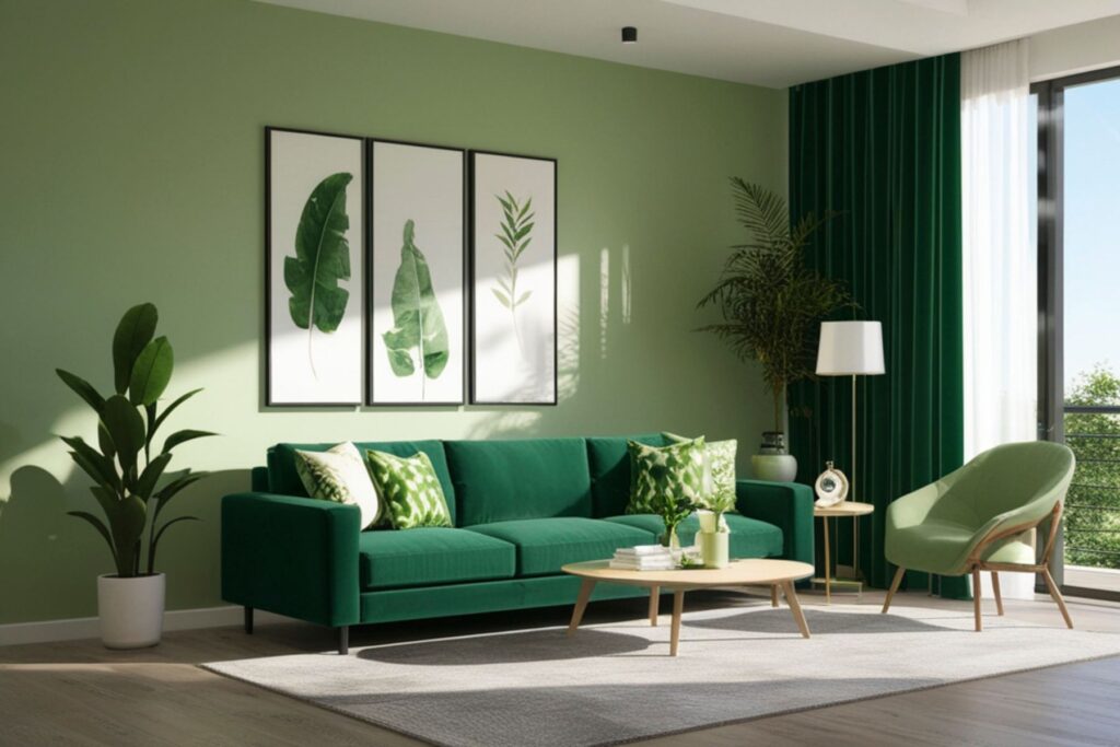 Ściana pokryta farbą dekoracyjną