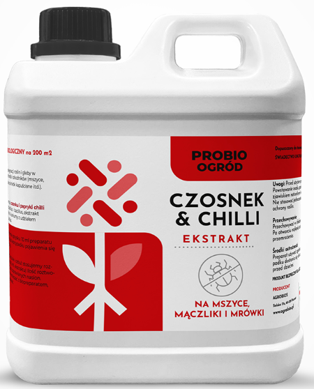 Czosnek & Chilli ekstrakt wzmacniający rośliny – ProBio Ogród