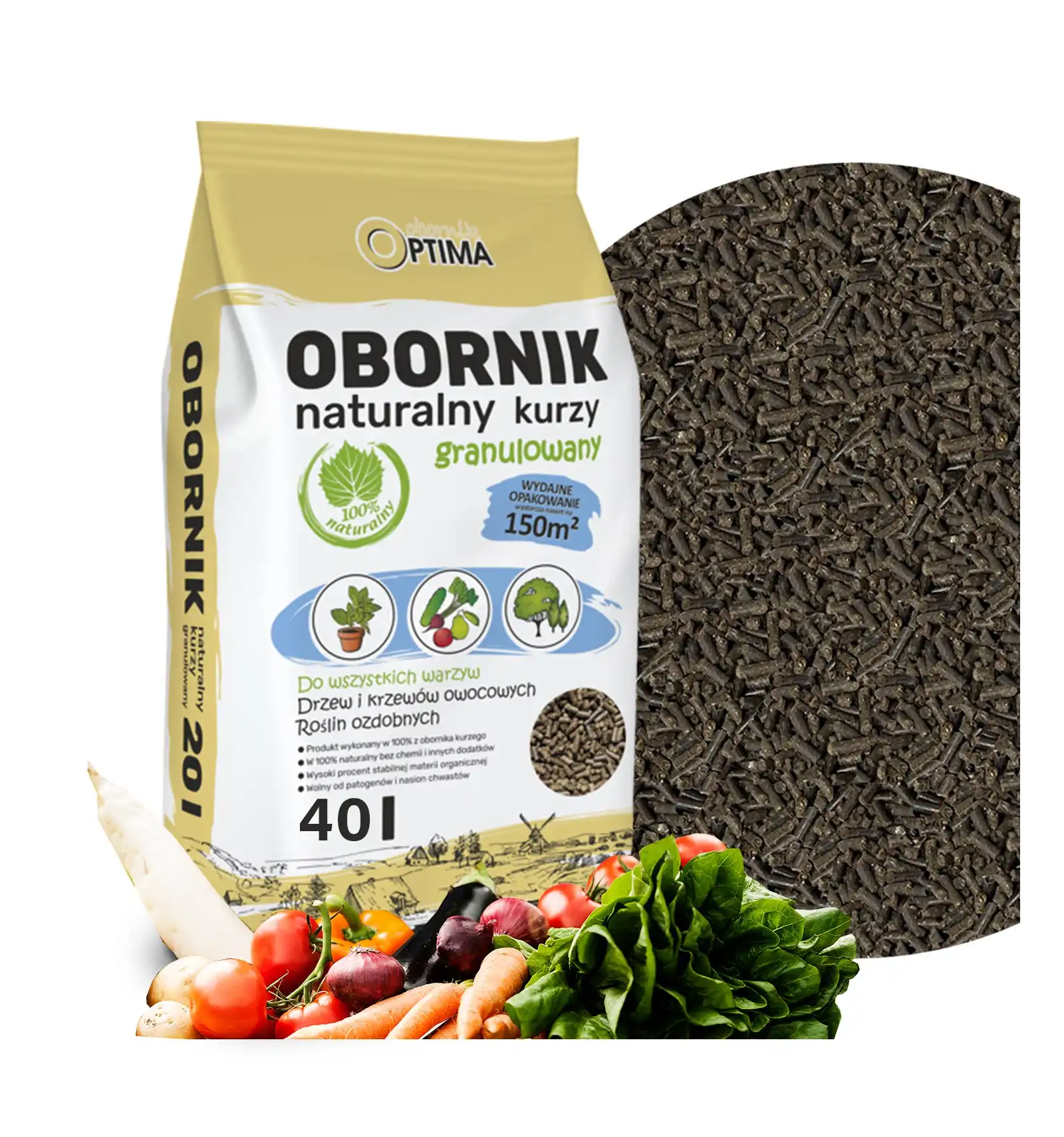 Obornik Kurzy Granulowany Biovita Optima