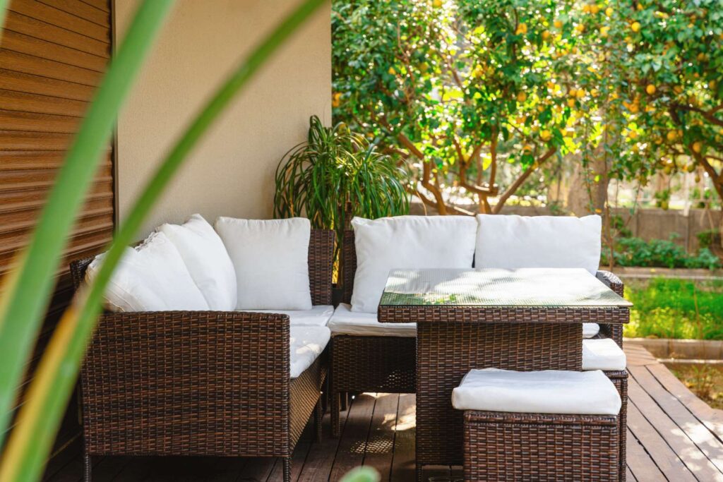 komplety wypoczynkowe do ogrodu