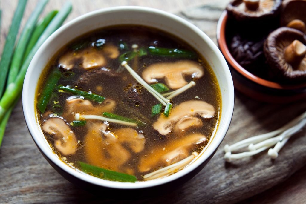 Zupa z shiitake